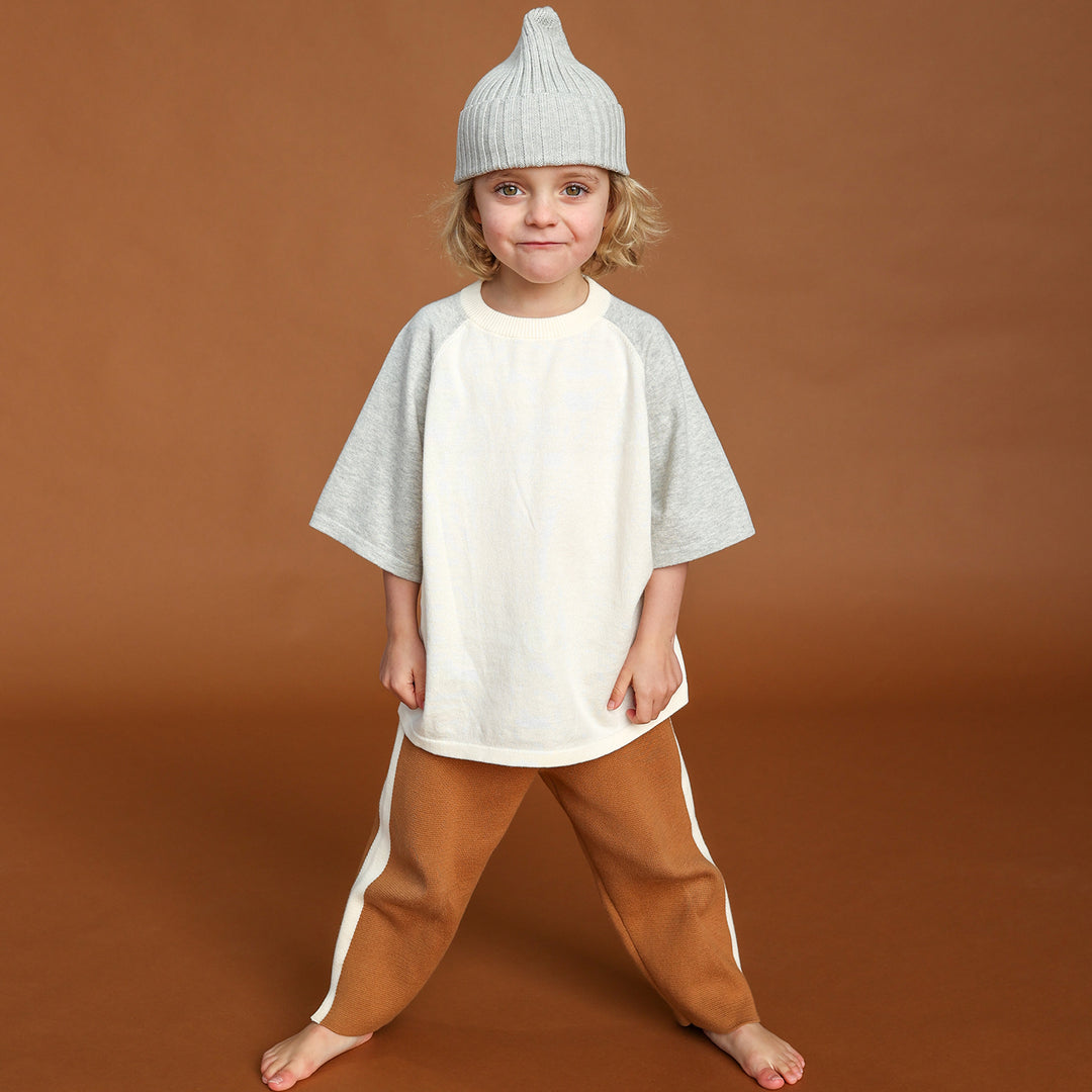 Grown Raglan Tee - Milk
