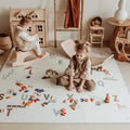 EVA 9 Piece Puzzlemat - Alphabet/Terrazzo