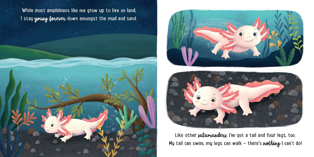 Story Time - Padded Board Book - I Love Being an Axolotl