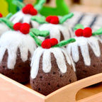 Felt Christmas Pudding - Tall