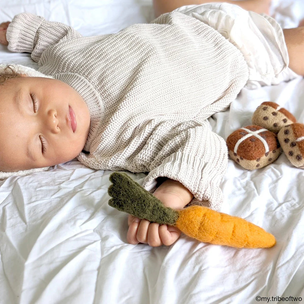 Felt Orange Carrot