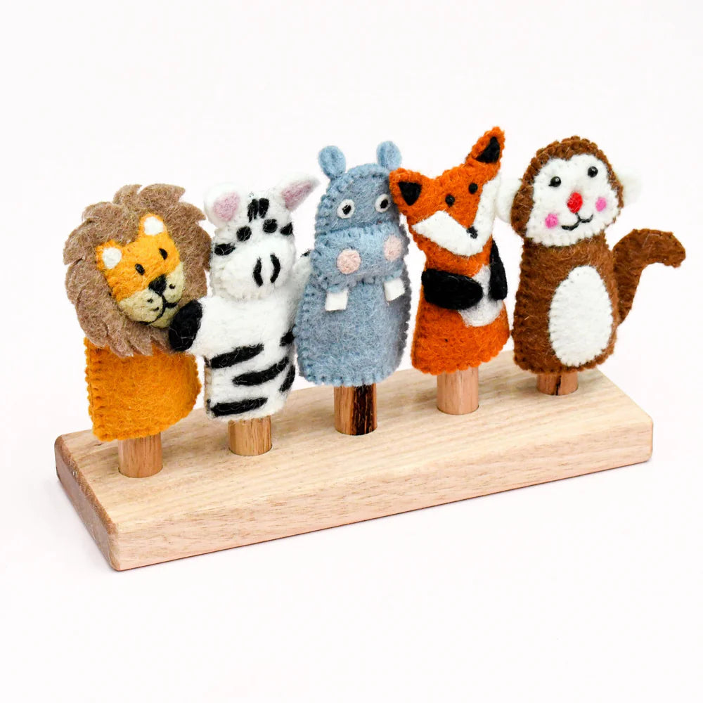 Tara Treasures Finger Puppet Stand - 5 Rods