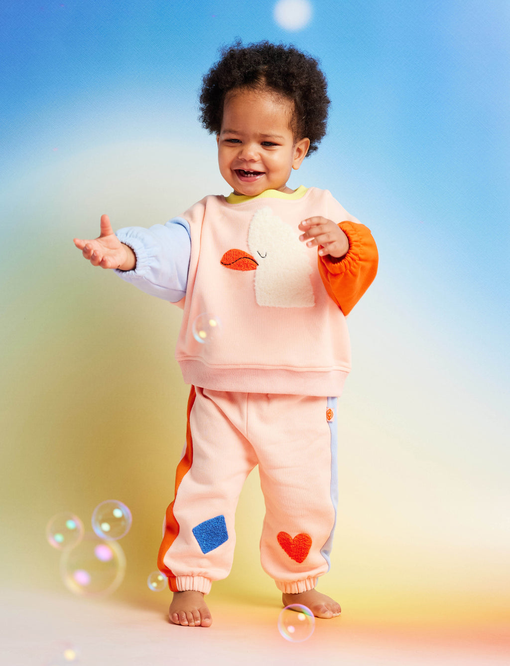 Little Billabong Pink Track Pant