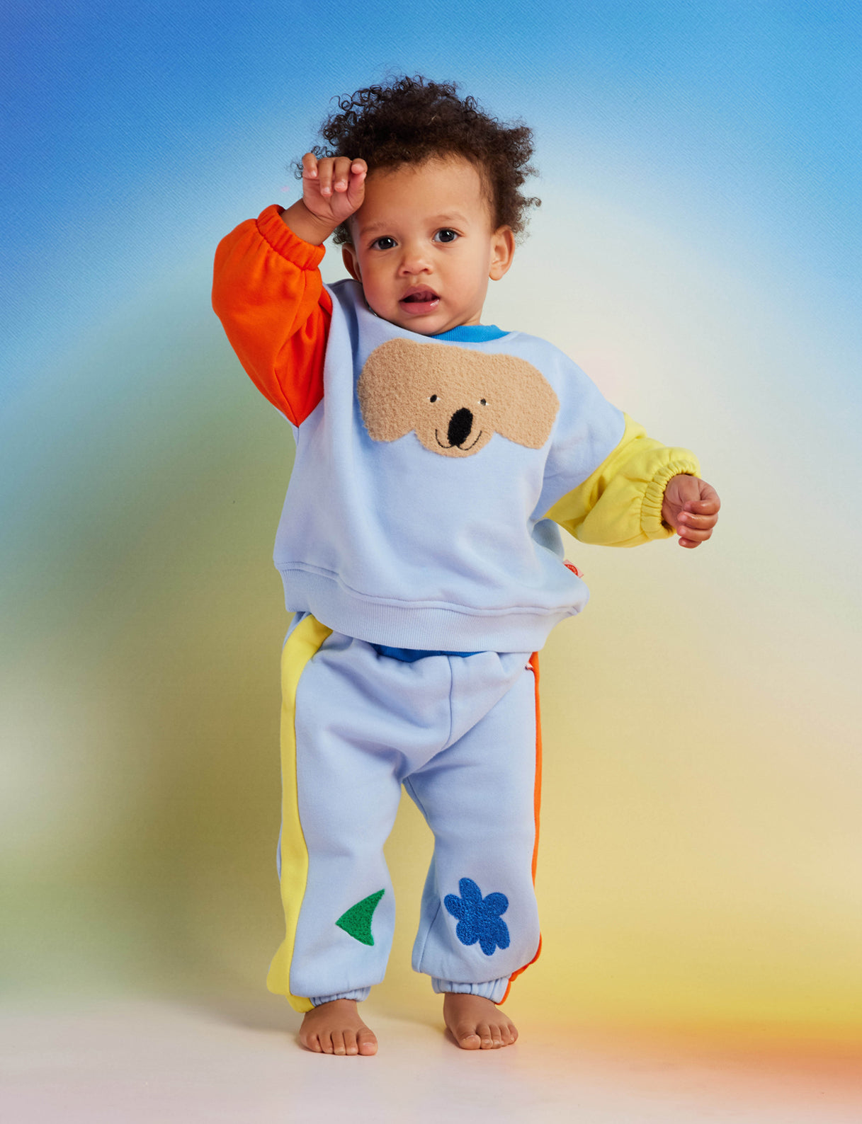 Little Billabong Light Blue Track Pant