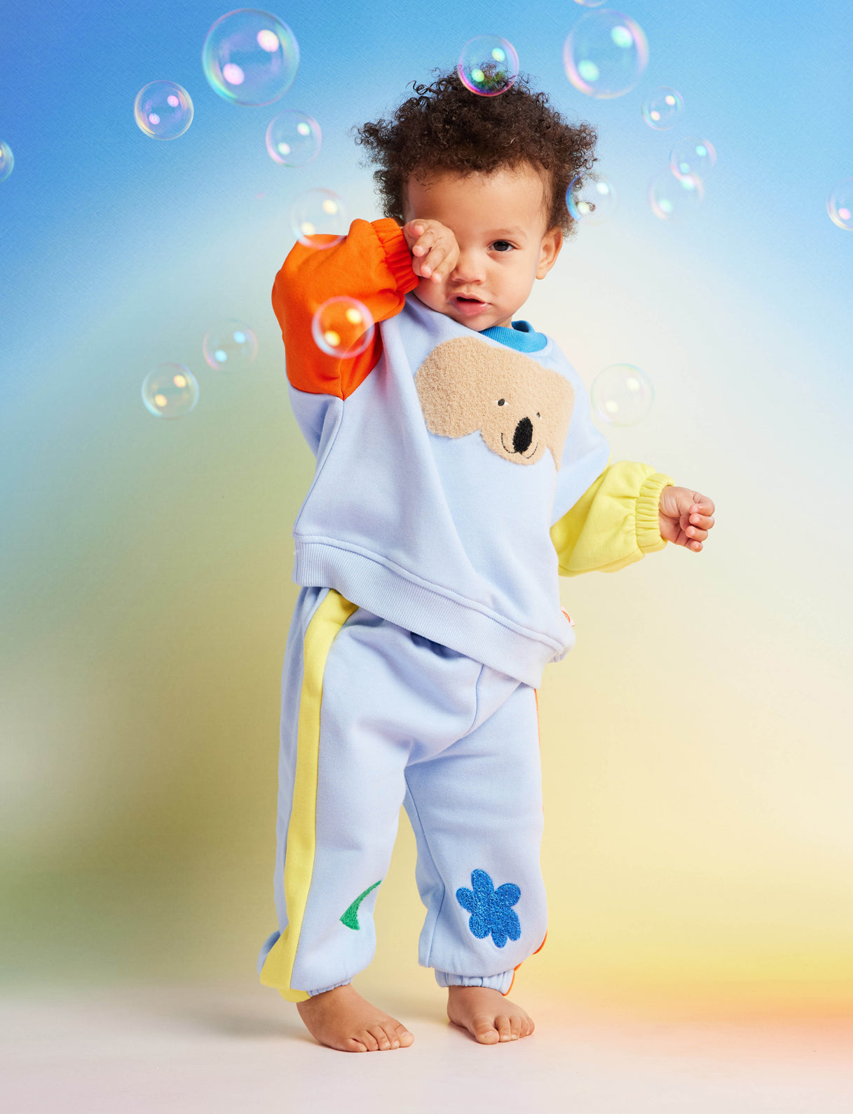 Little Billabong Light Blue Track Pant