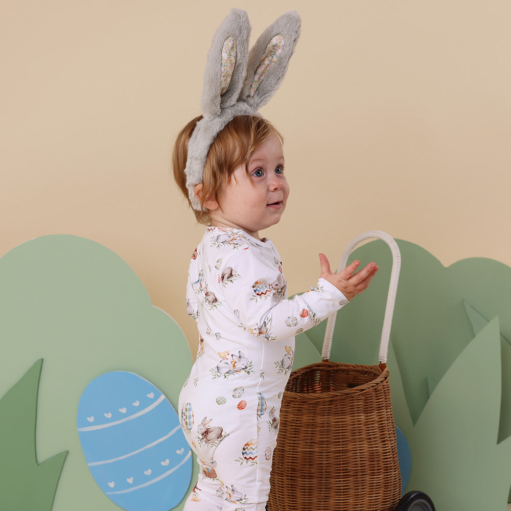 Flopsy Bunnies Organic Snugglesuit Convertible Romper