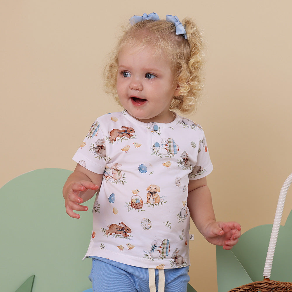 Flopsy Bunnies Organic Short Sleeve Top