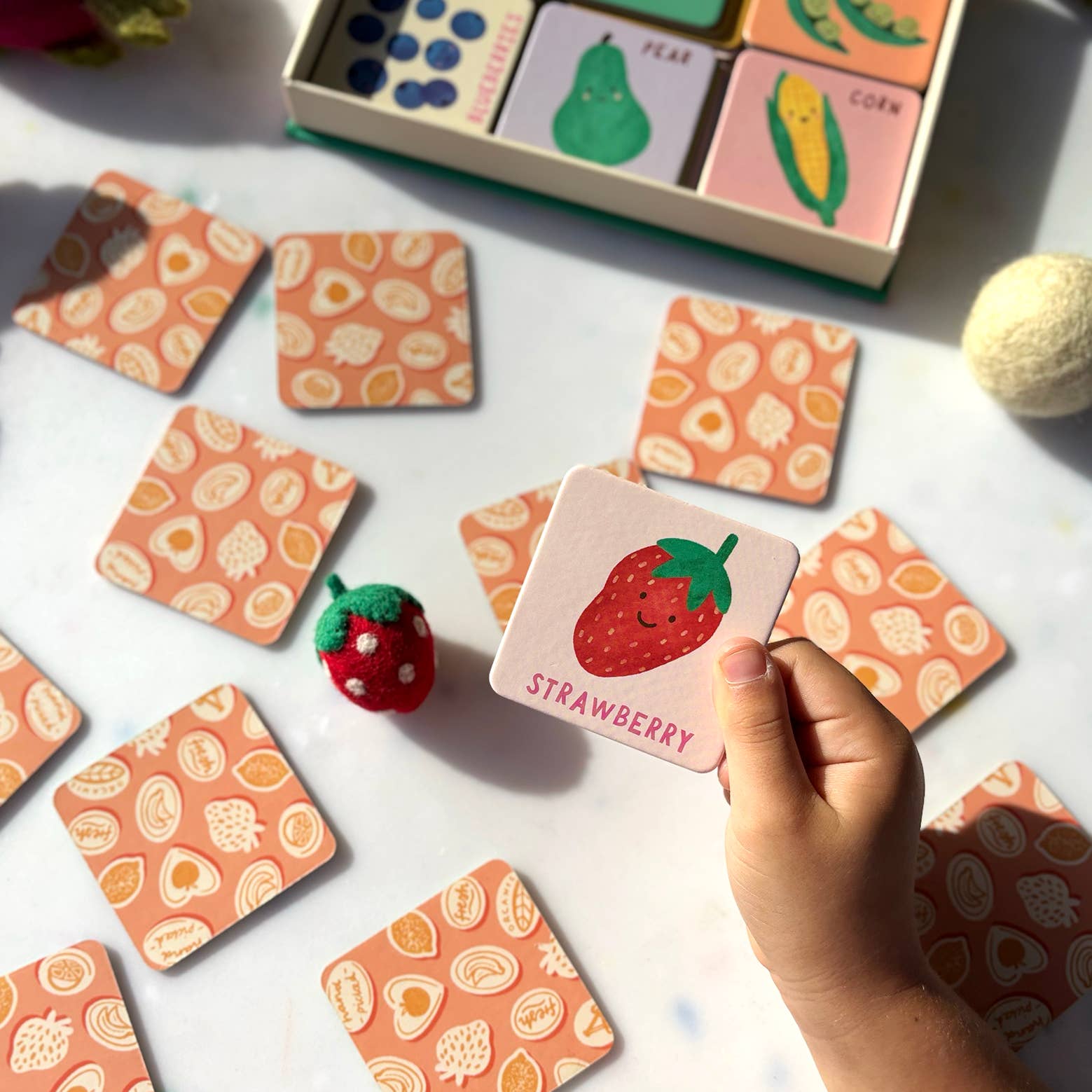 Fruit and Veg Memory & Matching Game