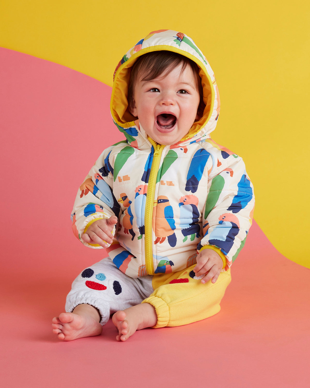 Kids Puffer Jacket - Flamin Galahs