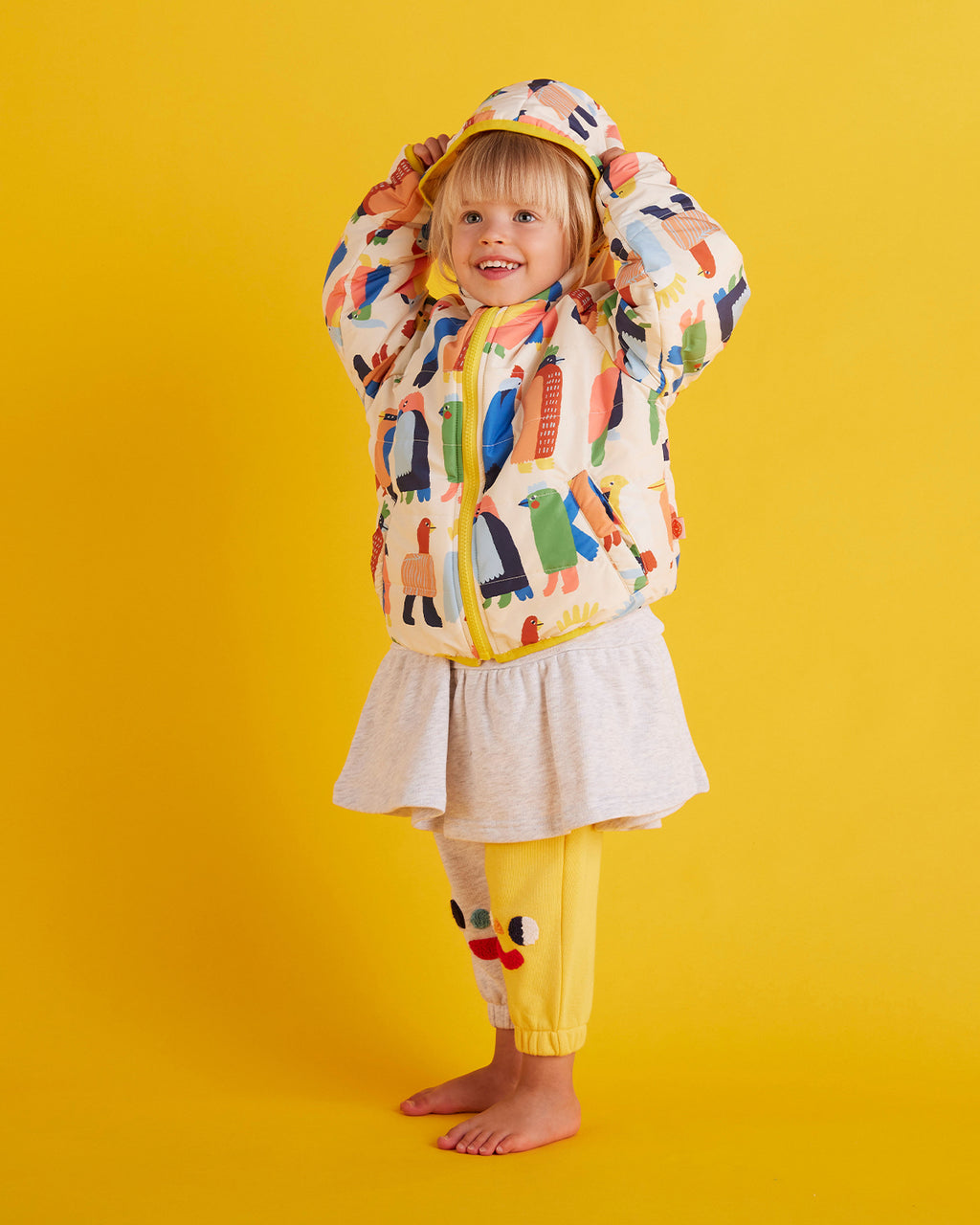 Kids Puffer Jacket - Flamin Galahs