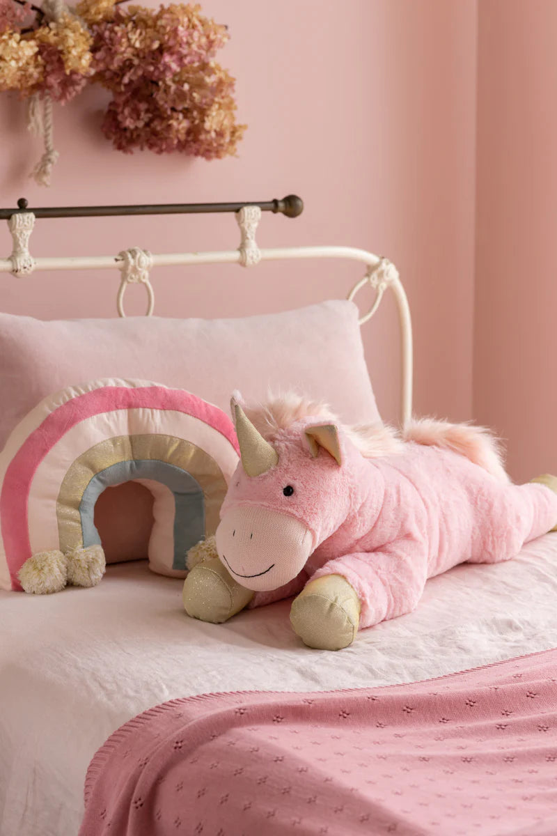 Giant Glimmer Glitter Unicorn - Pink