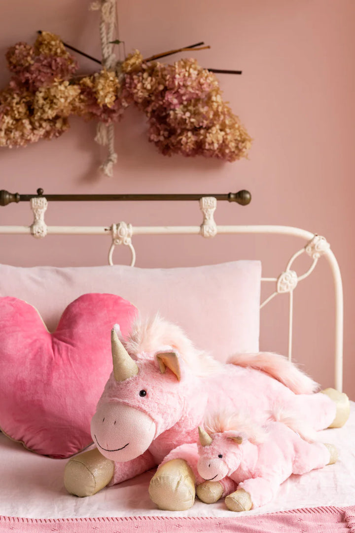 Giant Glimmer Glitter Unicorn - Pink