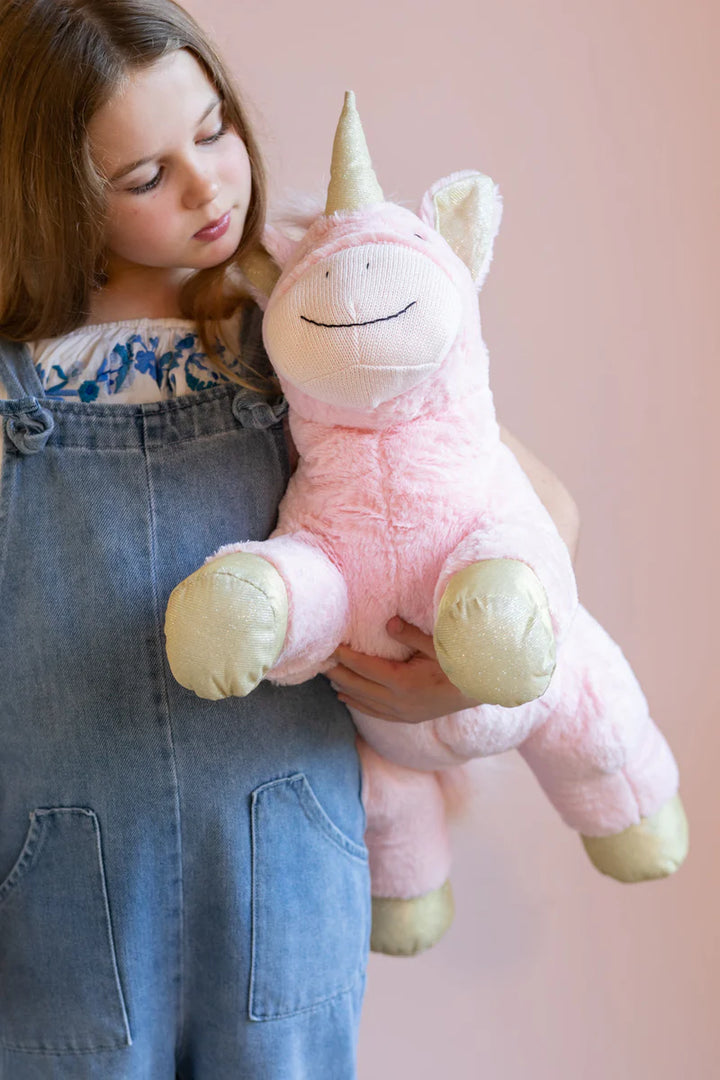 Giant Glimmer Glitter Unicorn - Pink