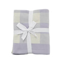 Nana Huchy Gingham Baby Blanket - Lilac