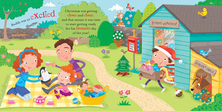 Story Time - Padded Board Book - If Every Day Was Christmas