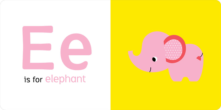 Little Genius Board Book - Alphabet