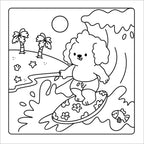 Happy Days - Groovy Cuties Cosy Colouring