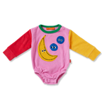 Terry Long Sleeve Bodysuit - Happy Harvest