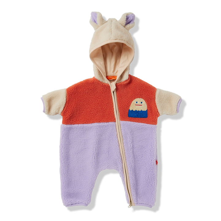 Halcyon Nights Sherpa Jumpsuit - Snowy Mountain