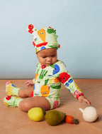 Long Sleeve Bodysuit - Happy Harvest