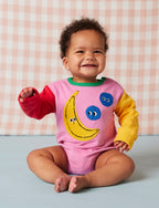 Terry Long Sleeve Bodysuit - Happy Harvest