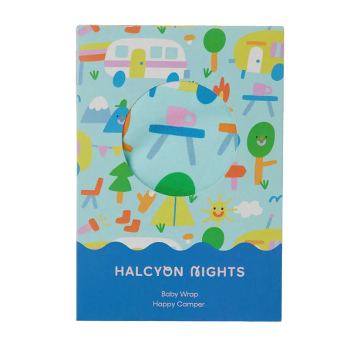 Halcyon Nights Happy Campers Baby Wrap