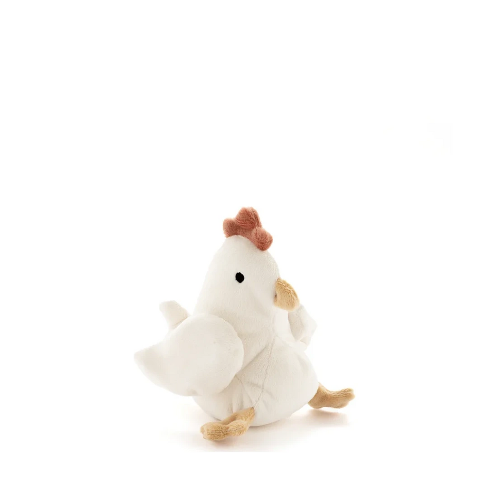 Henrietta the Hen Rattle - Cream