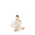 Henrietta the Hen Rattle - Cream