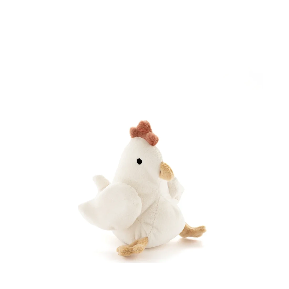 Henrietta the Hen Rattle - Cream