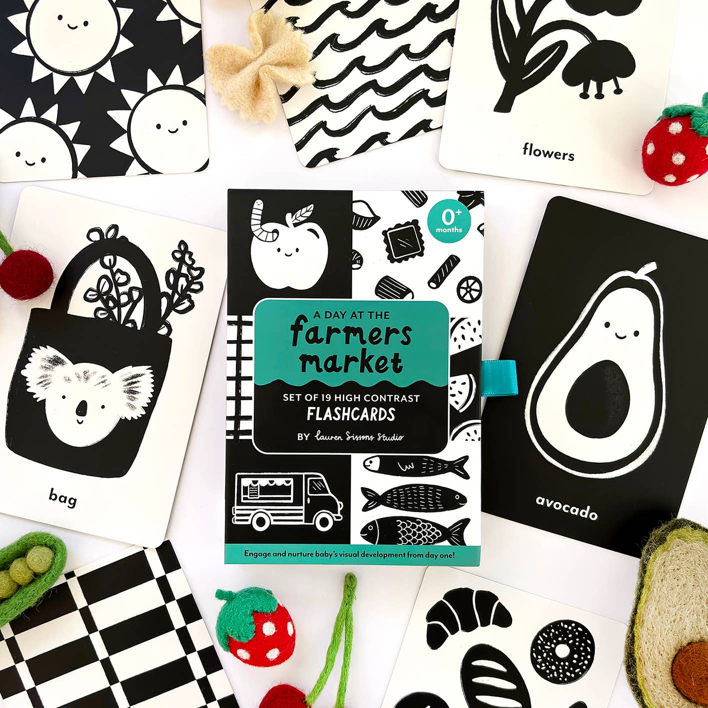 High Contrast Baby Flashcards