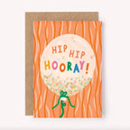 Hip Hip Hooray Birthday Card