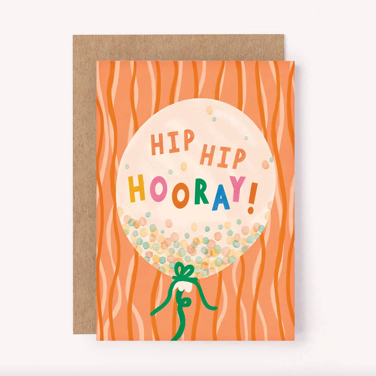 Hip Hip Hooray Birthday Card