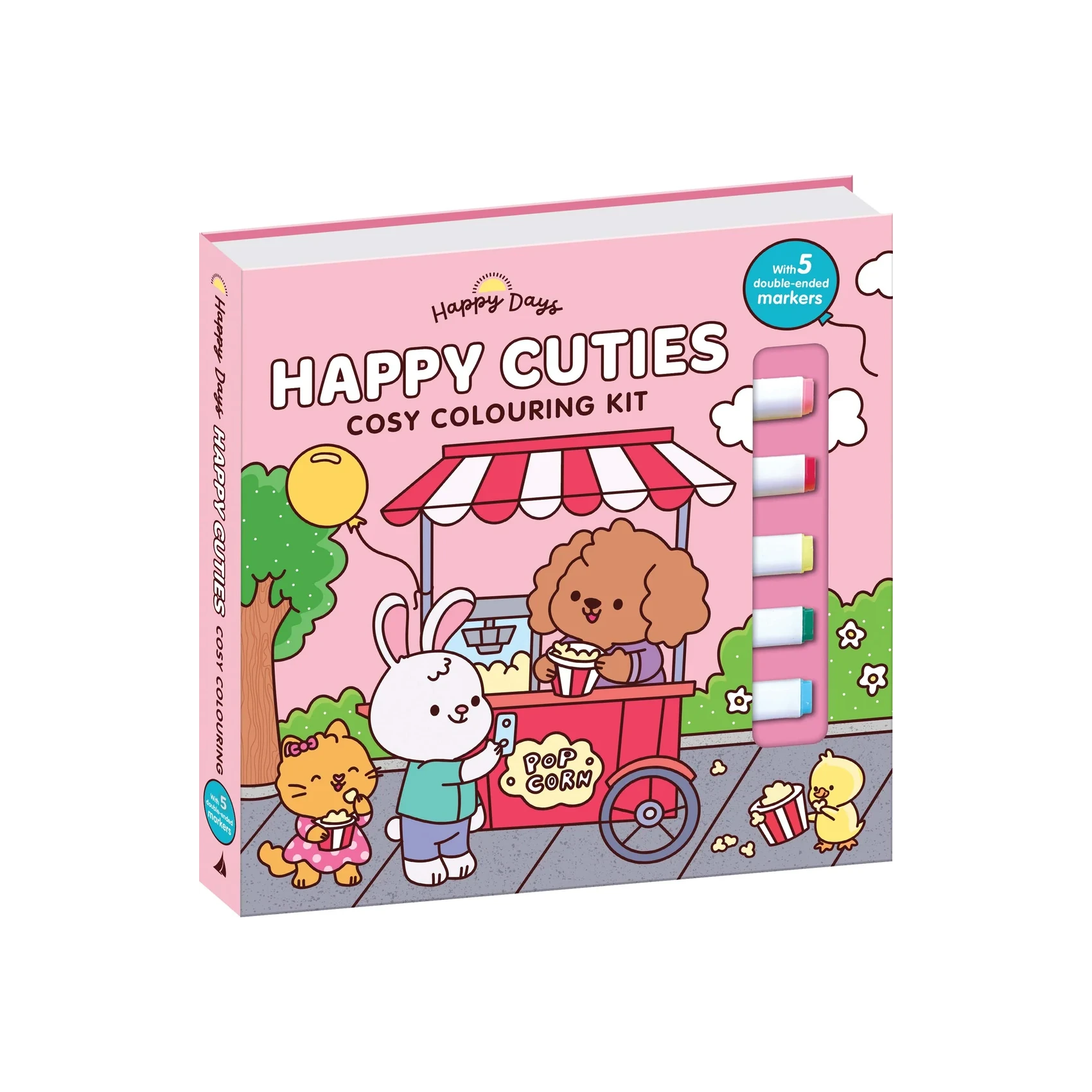 Happy Days - Happy Cuties Cosy Colouring Kit