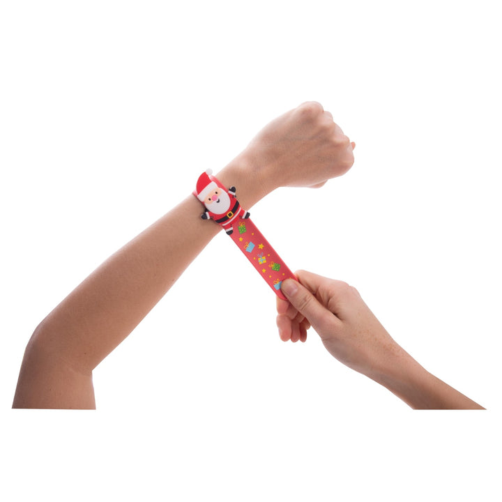 Festive Slap Bands - Assorted