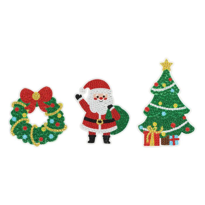 Festive Diamond Art Kit ­Set of 3 - Assorted