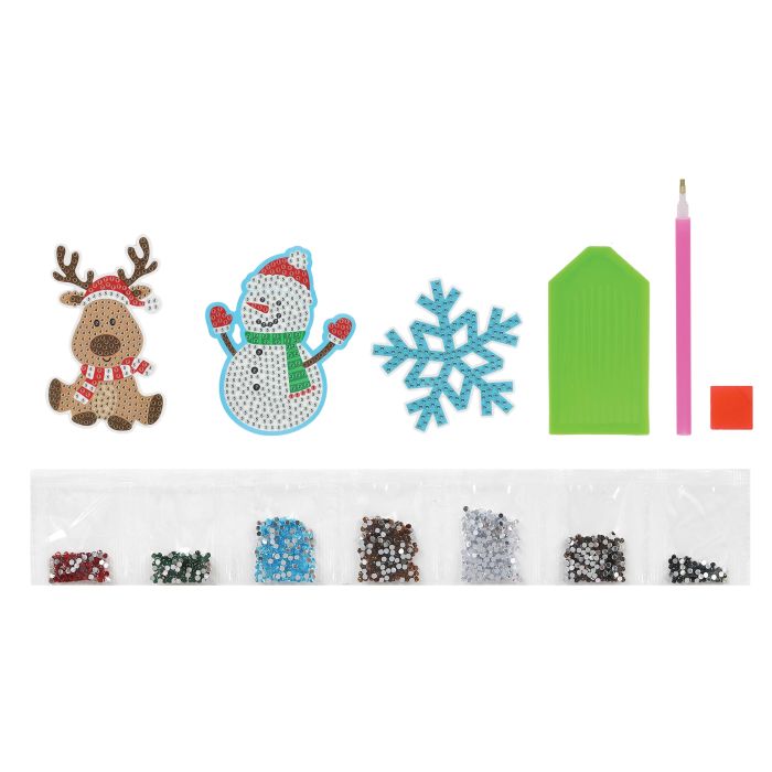 Festive Diamond Art Kit ­Set of 3 - Assorted