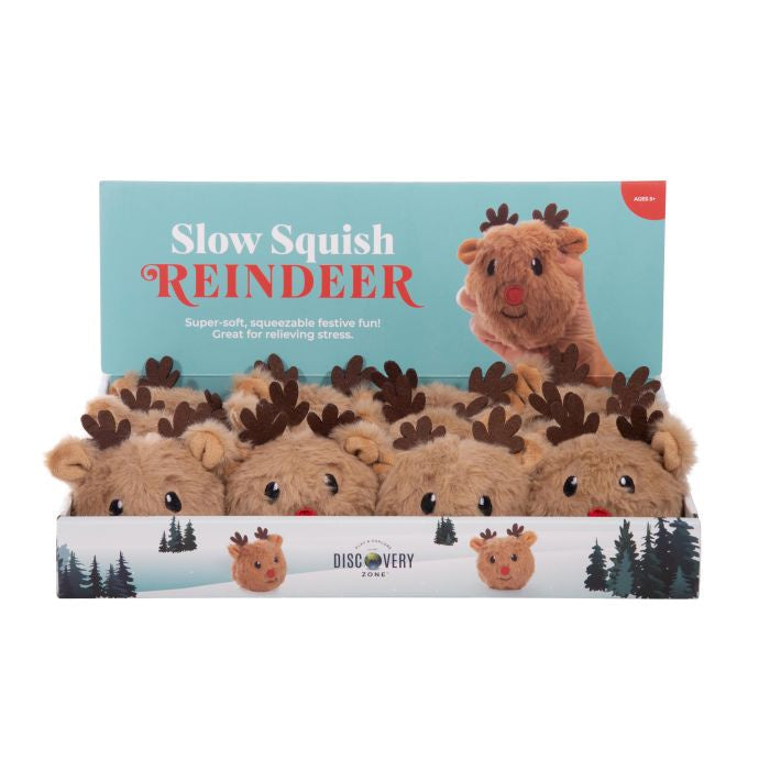 Slow Squish Ball ­Reindeer