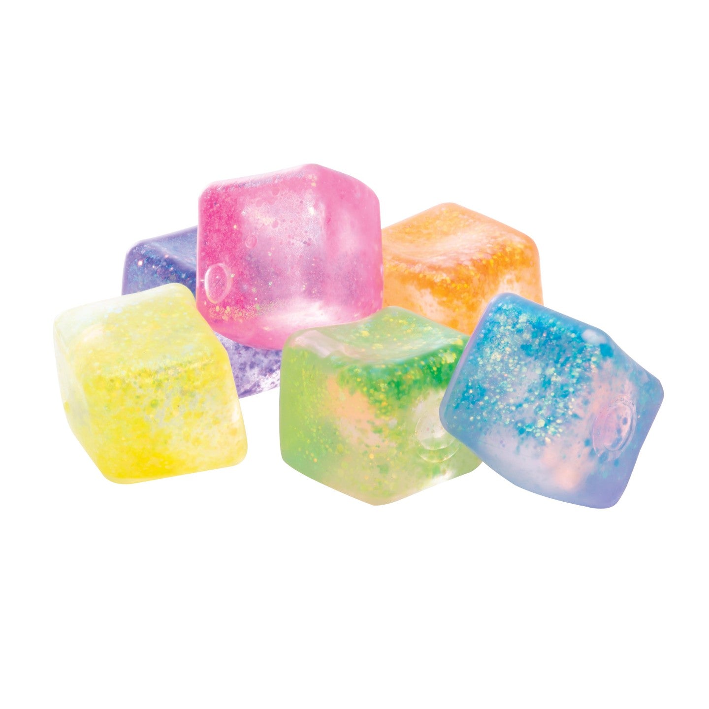 Sparkly Squish Cube - Assorted