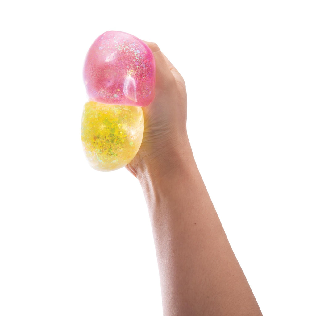 Sparkly Squish Cube - Assorted