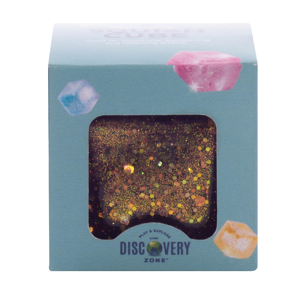Sparkly Squish Cube - Assorted