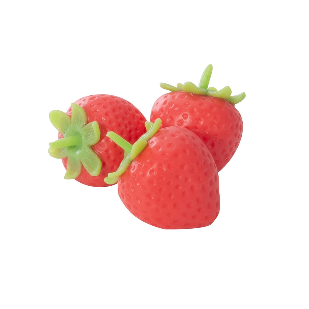 Squishy Strawberry Set of 4 - Assorted