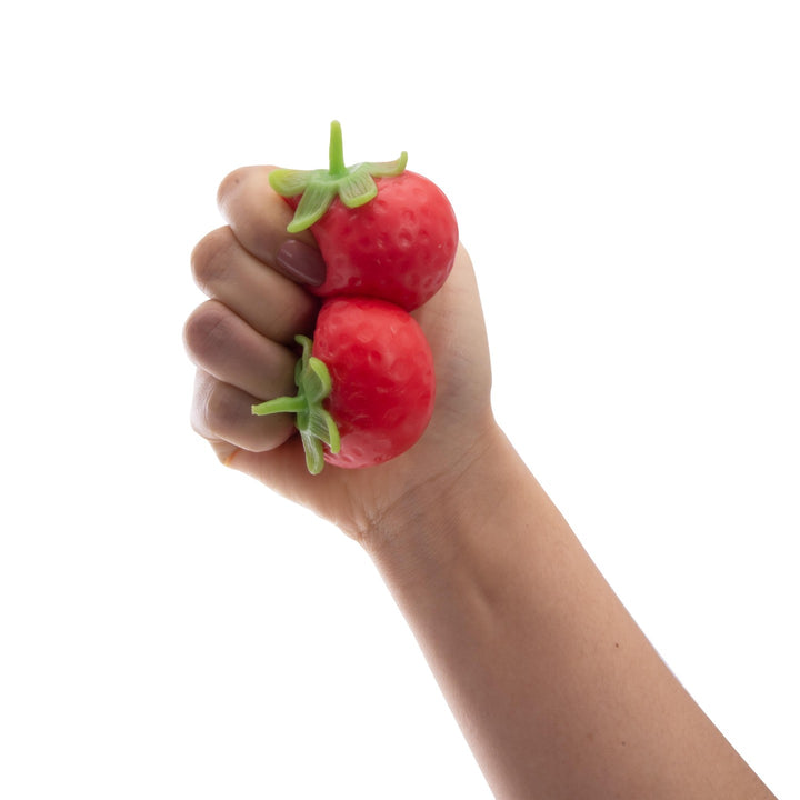 Squishy Strawberry Set of 4 - Assorted