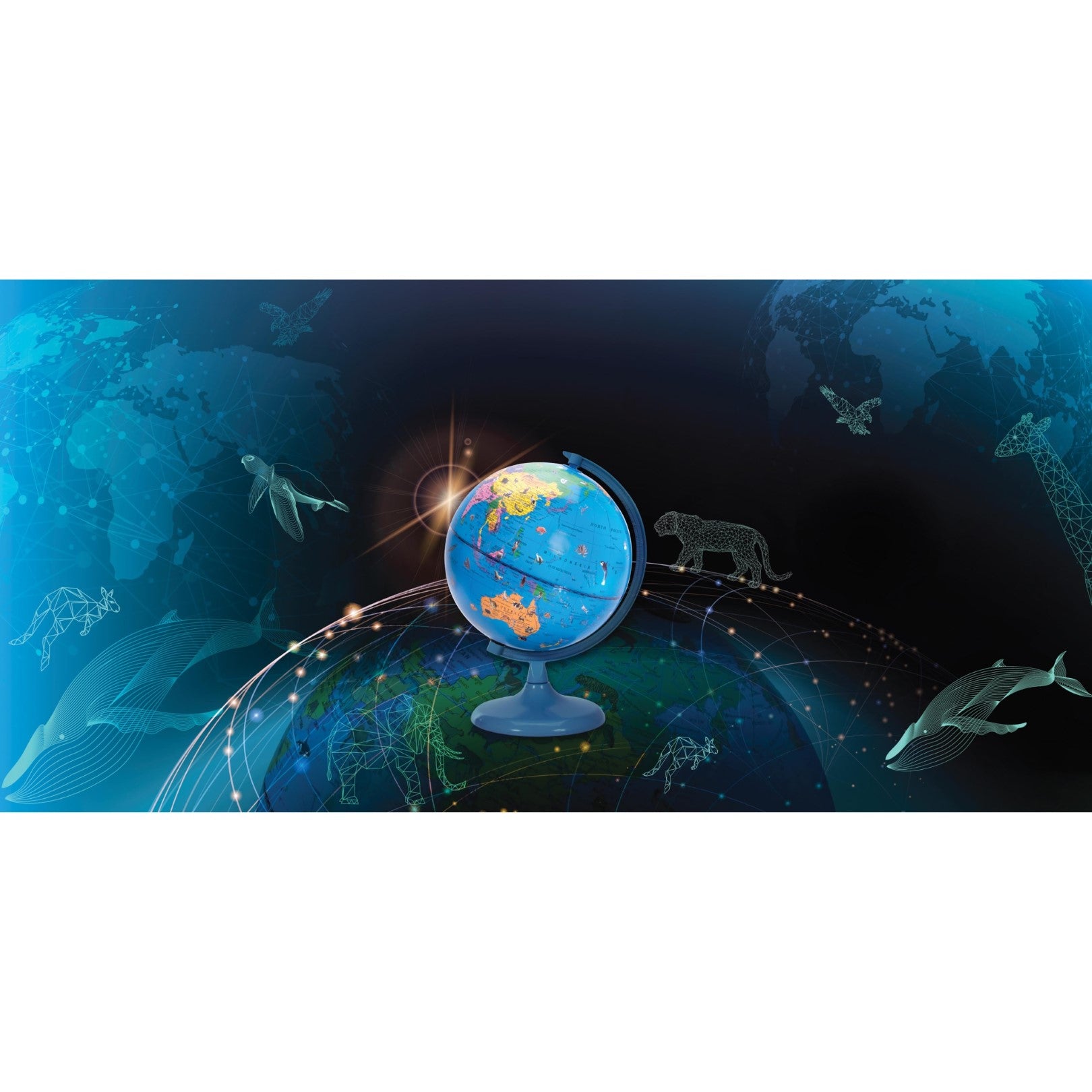 Discovery Zone Animal Kingdom Globe