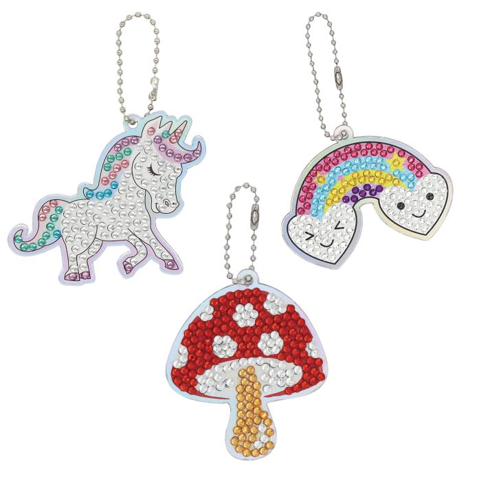 Diamond Art Bag Charm (Assorted)