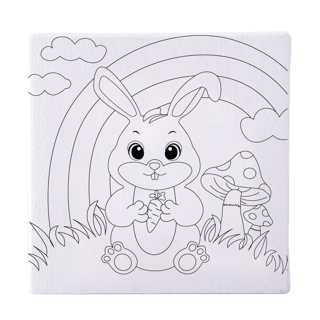 Canvas Art Set Chicks & Bunnies - Assorted