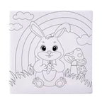 Canvas Art Set Chicks & Bunnies - Assorted