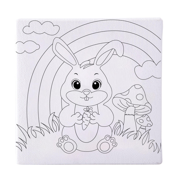 Canvas Art Set Chicks & Bunnies - Assorted