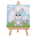 Canvas Art Set Chicks & Bunnies - Assorted