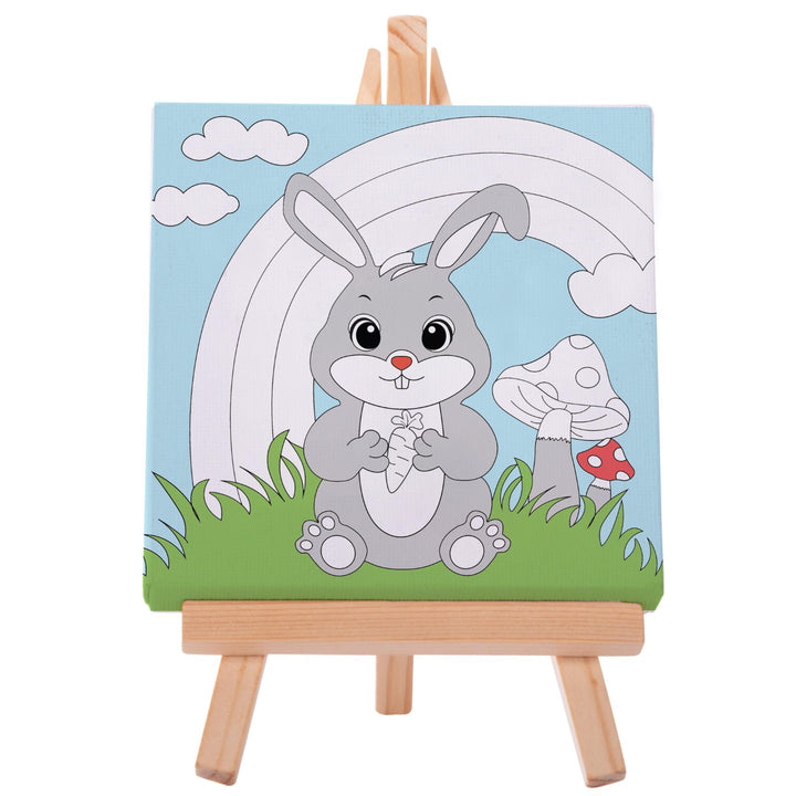 Canvas Art Set Chicks & Bunnies - Assorted
