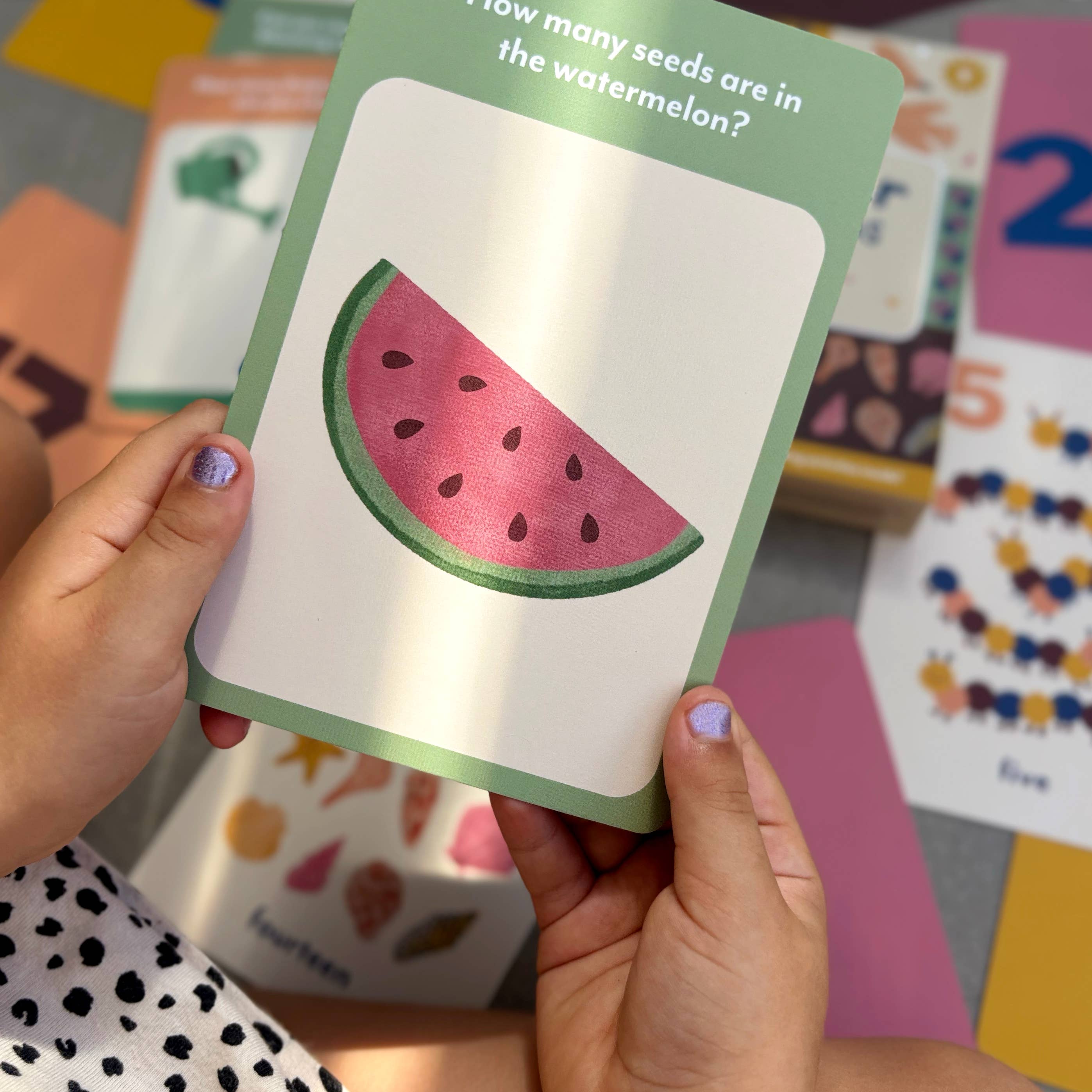Illustrated Number Flashcards